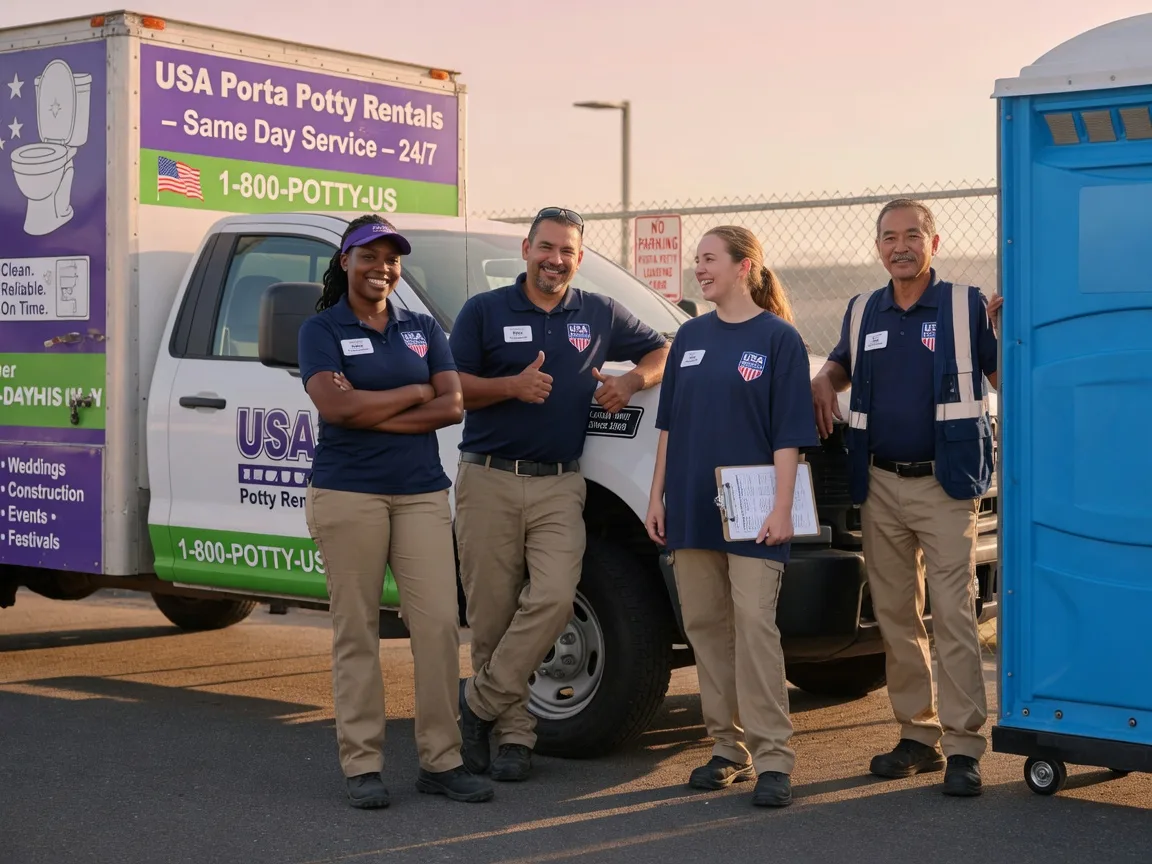 Porta Potty Rental company in Madera, CA