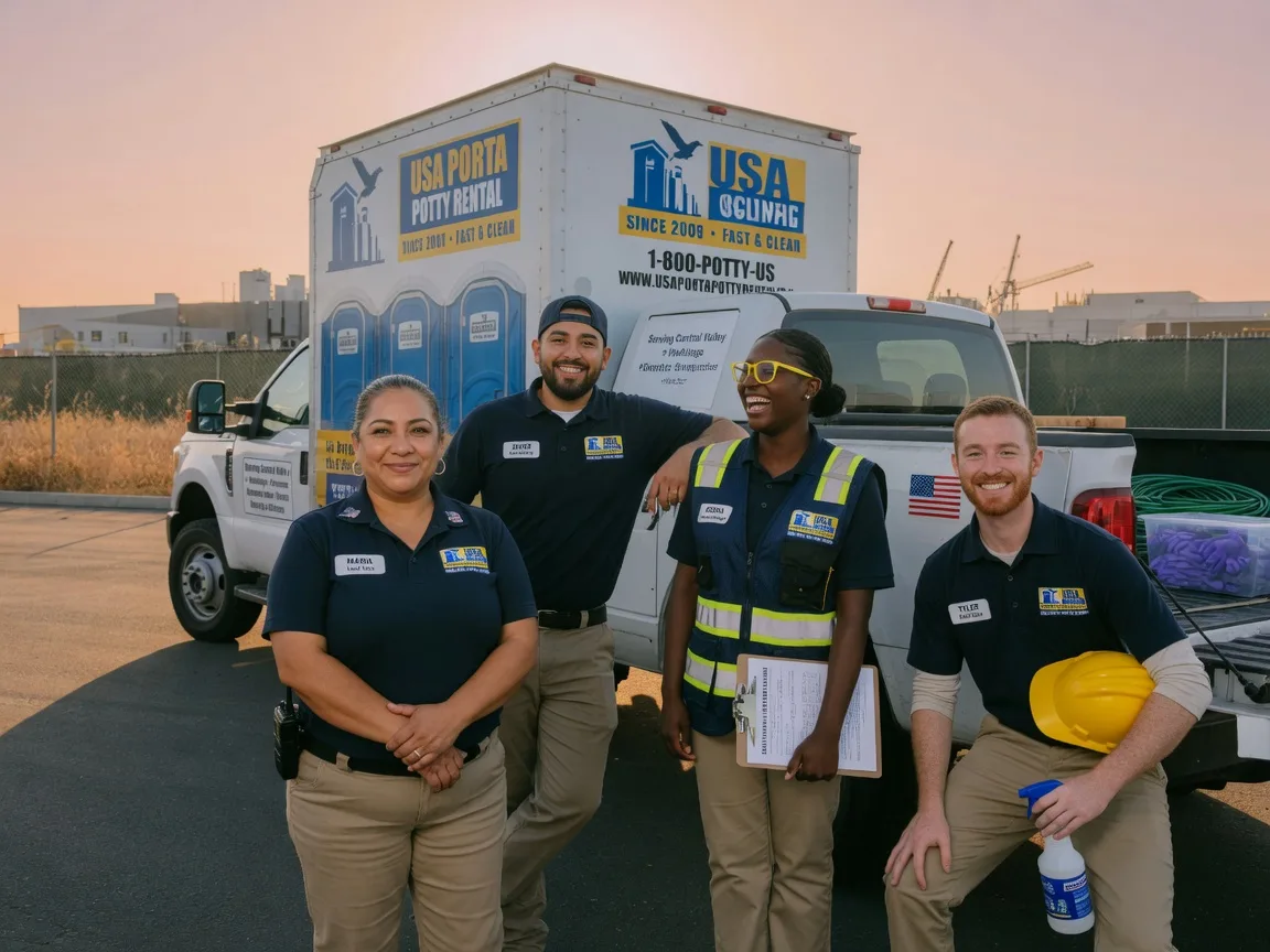 Portable Toilet Rental company in Madera, CA